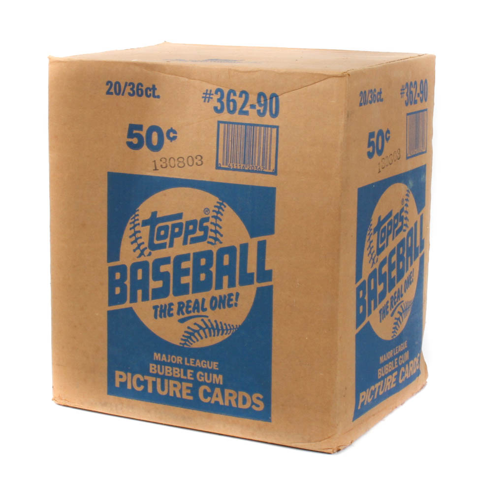 Topps 1990 Baseball Trading Cards