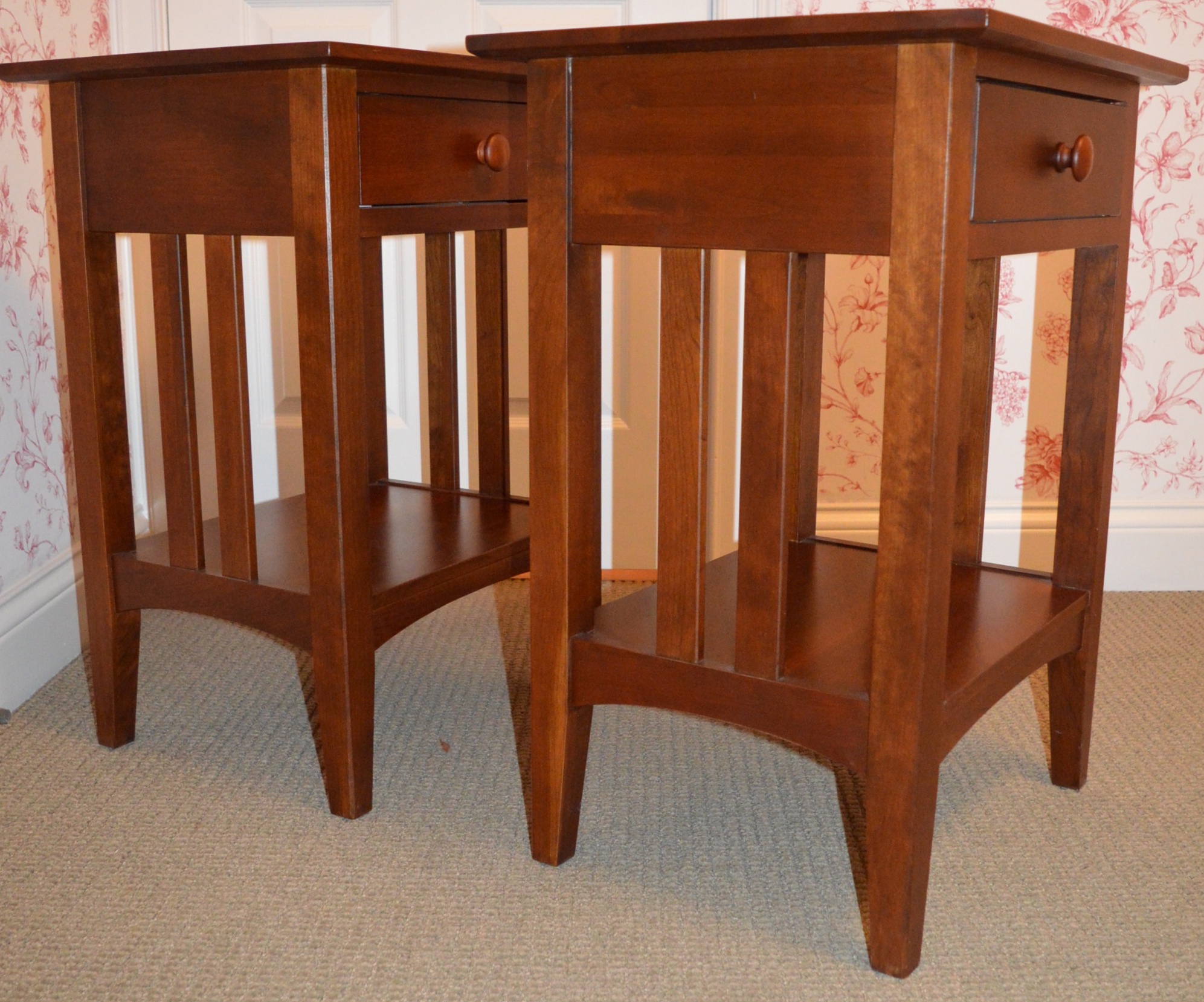 Ethan Allen "American Impressions"  Cherry Night Stands