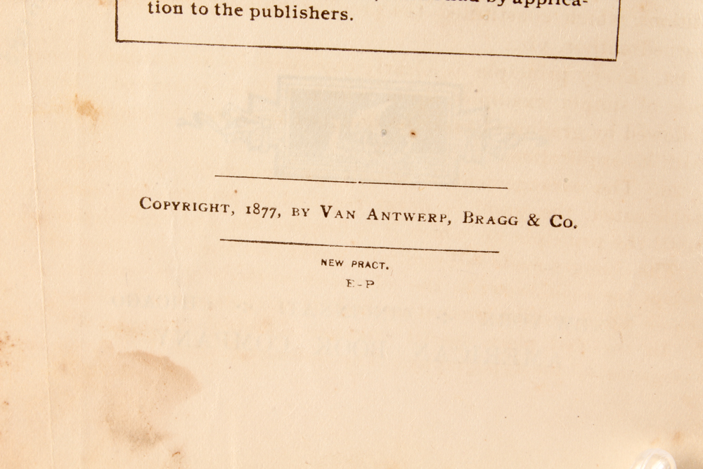 Antique Grammar, Arithmetic and Poetry Books