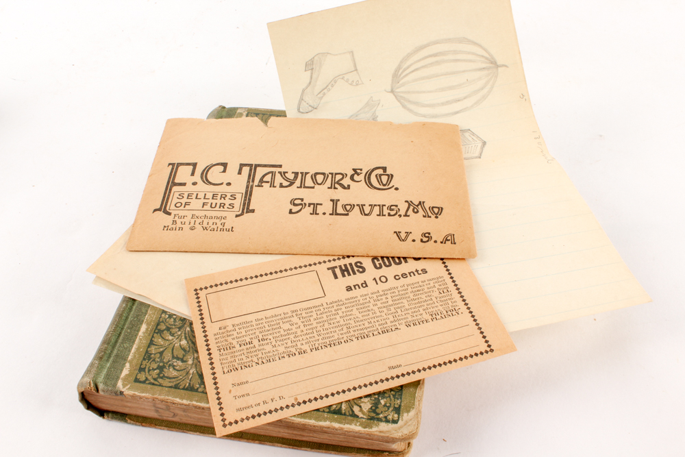 Antique Grammar, Arithmetic and Poetry Books