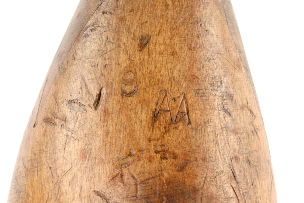 Vintage Sterling Shoe Last and Metal Cobbler's Shoe Form