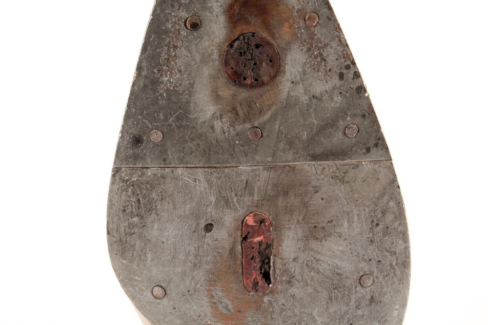 Vintage Sterling Shoe Last and Metal Cobbler's Shoe Form