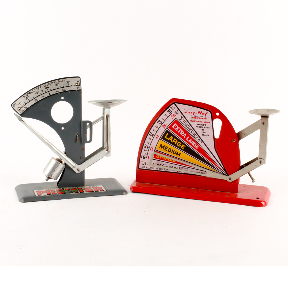 "Premier" and "Jiffy-Way" Egg Grading Scales