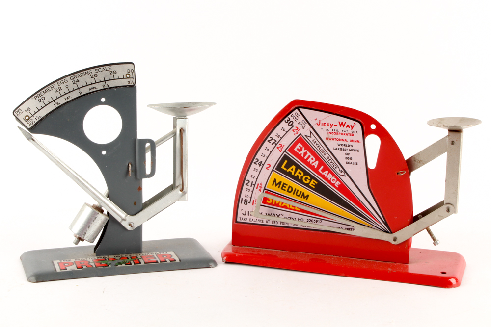 "Premier" and "Jiffy-Way" Egg Grading Scales
