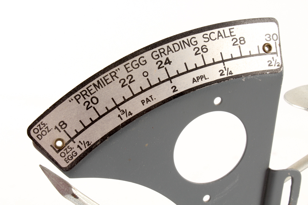 "Premier" and "Jiffy-Way" Egg Grading Scales