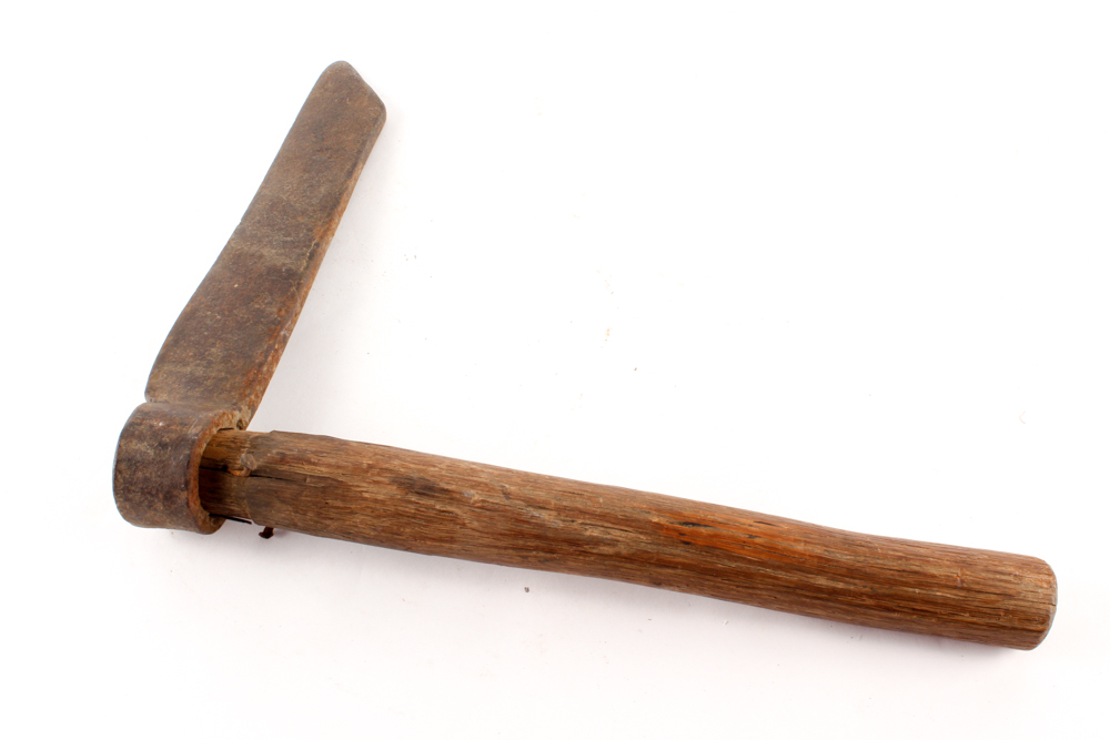 Antique Wood-Handled Froes