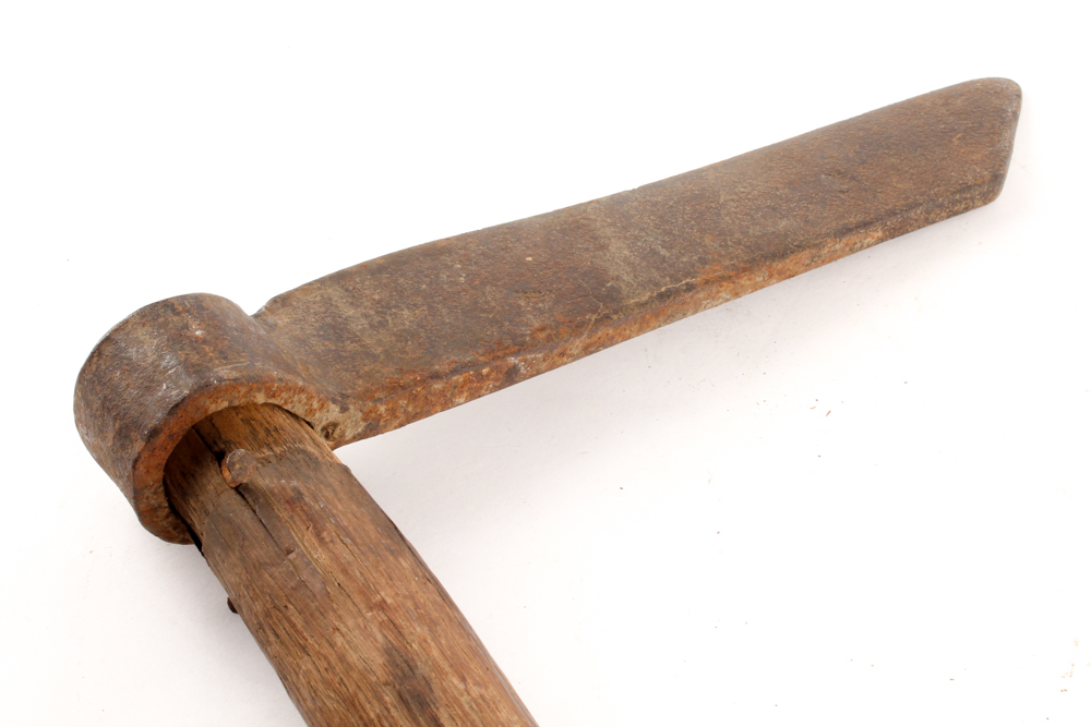 Antique Wood-Handled Froes