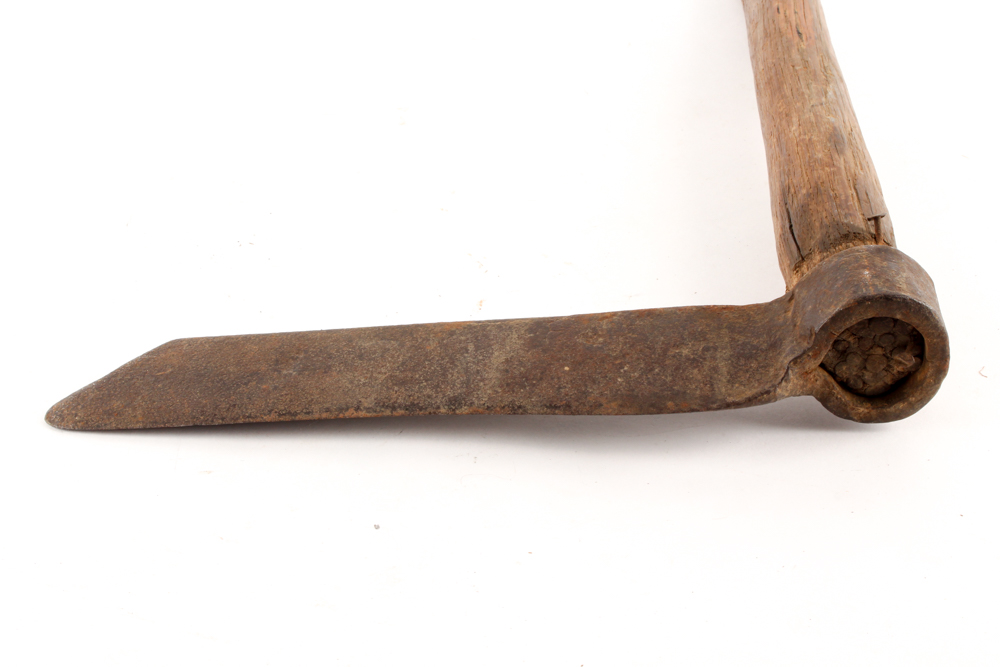 Antique Wood-Handled Froes