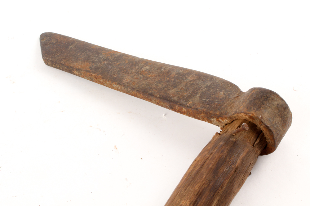 Antique Wood-Handled Froes