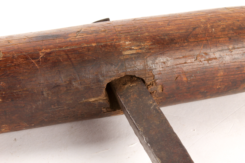 Antique Wood Handled Drill