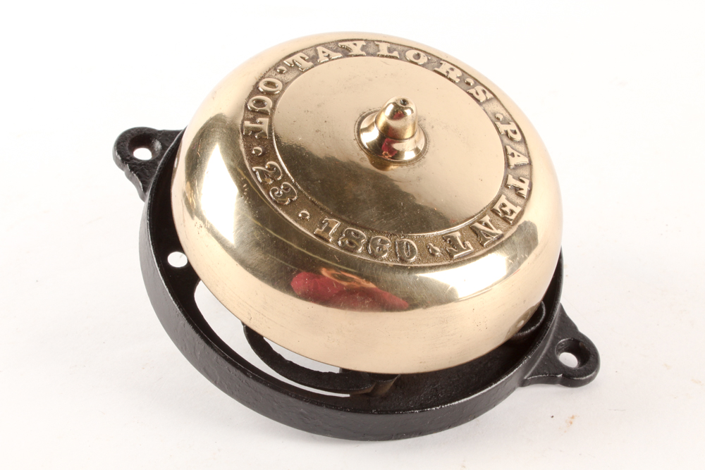 Antique Door Bells with Brass Bowl