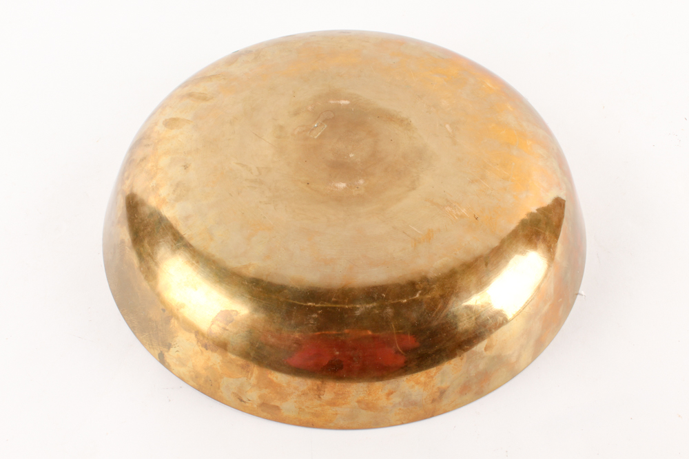 Antique Door Bells in Brass Bowl