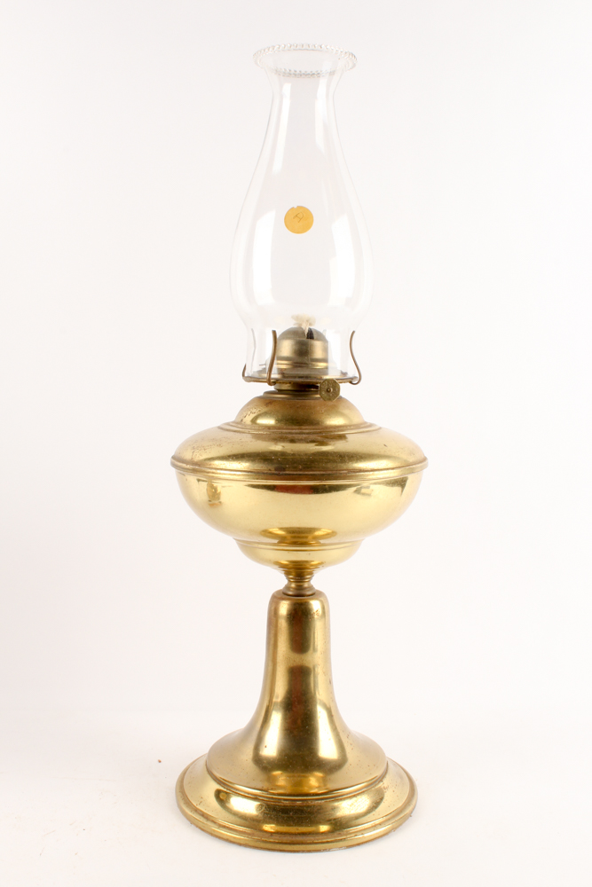 Brass Hurricane Lamps