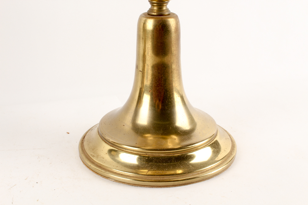 Brass Hurricane Lamps