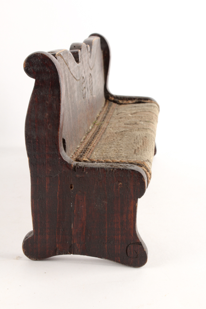 Vintage Handmade Wooden Doll Furniture