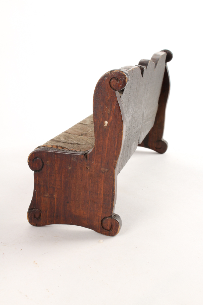 Vintage Handmade Wooden Doll Furniture