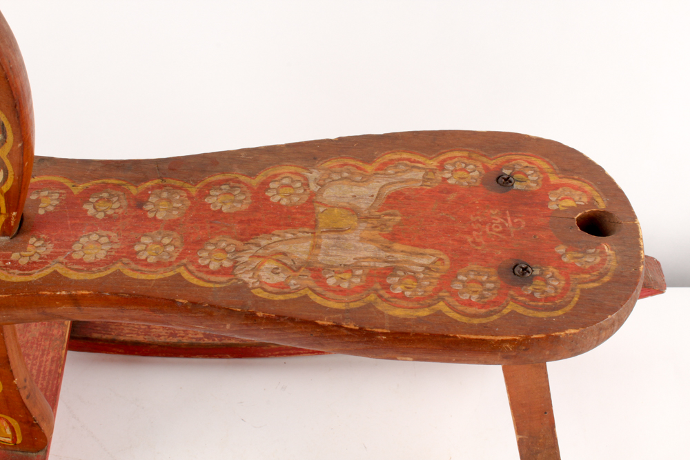 1940s Cass Toys Rocking Horse