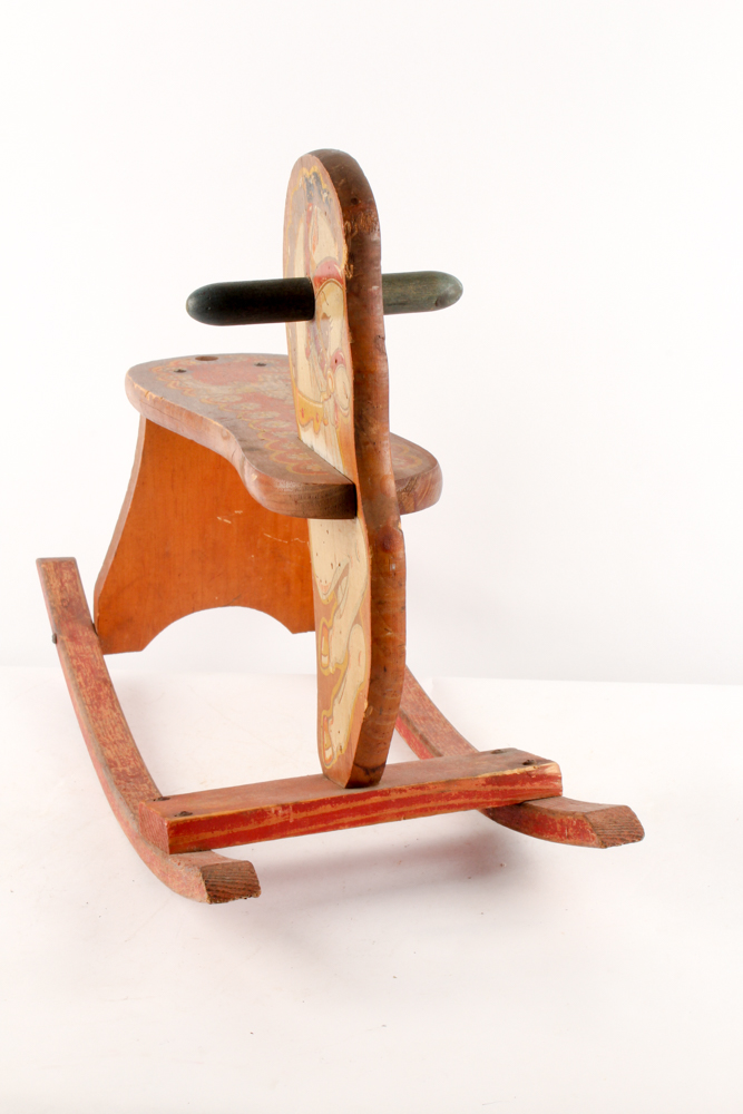 1940s Cass Toys Rocking Horse