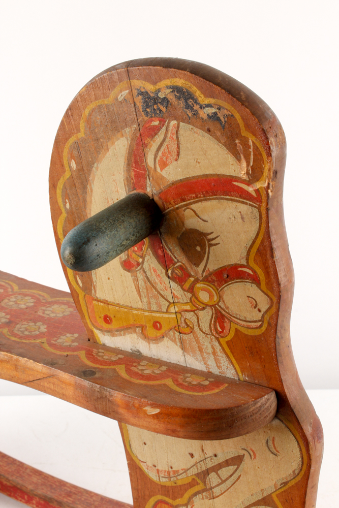 1940s Cass Toys Rocking Horse