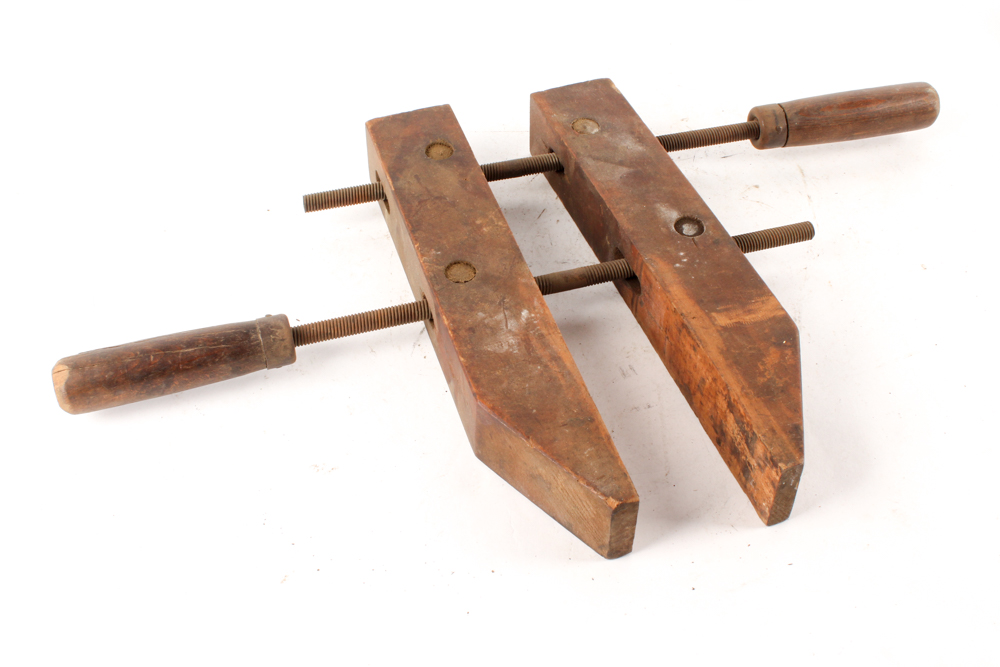 Antique Wooden Clamps