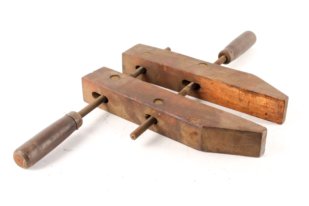 Antique Wooden Clamps