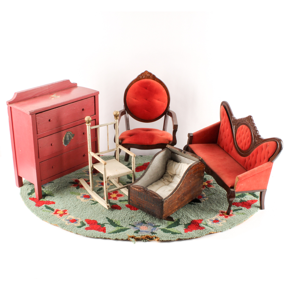 Handmade Victorian Doll Furniture