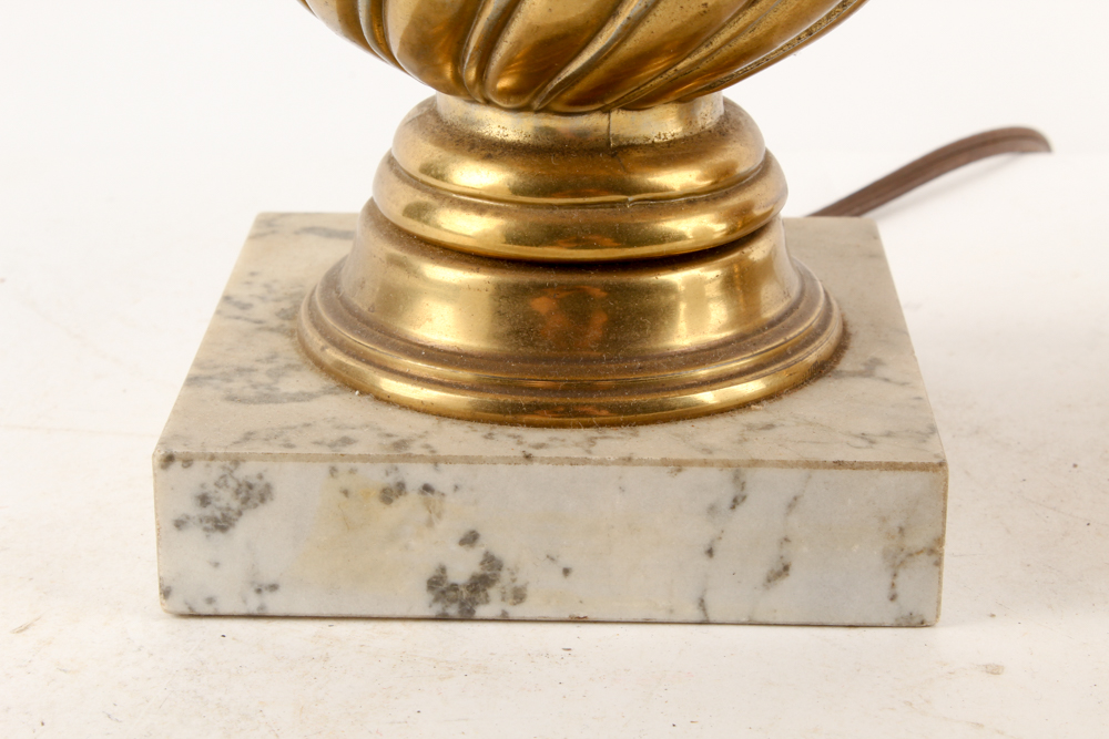 Antique Brass Hurricane Lamps