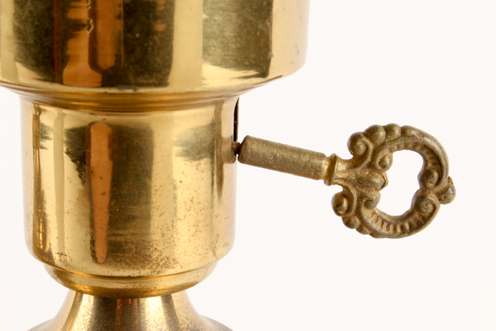 Antique Brass Hurricane Lamps
