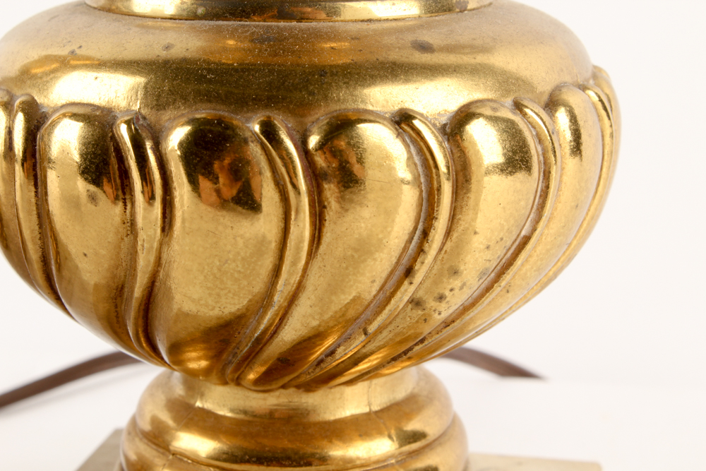 Antique Brass Hurricane Lamps