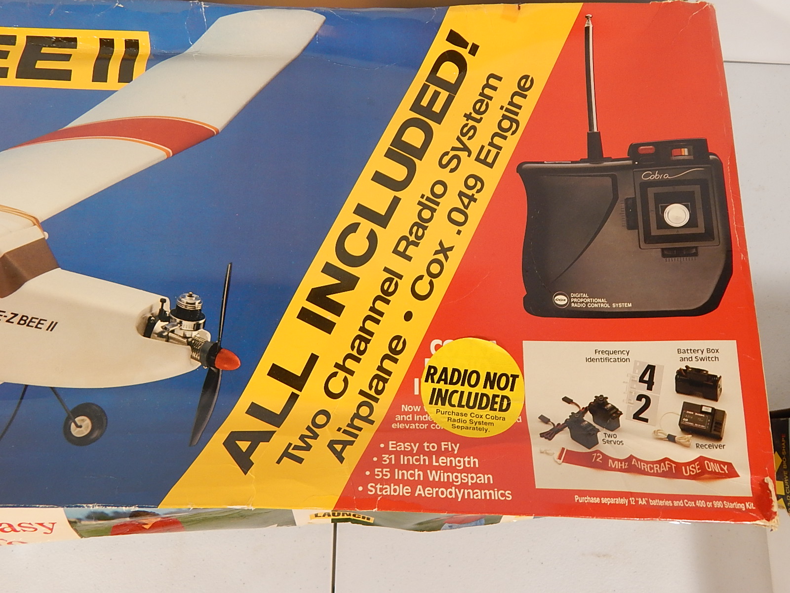 Cox Radio Control E-Z Bee II Airplane