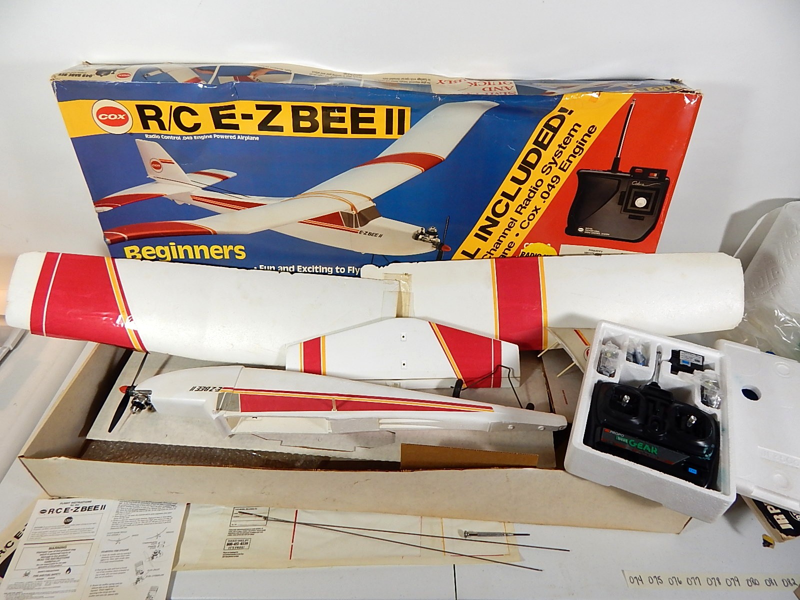 Cox Radio Control E-Z Bee II Airplane