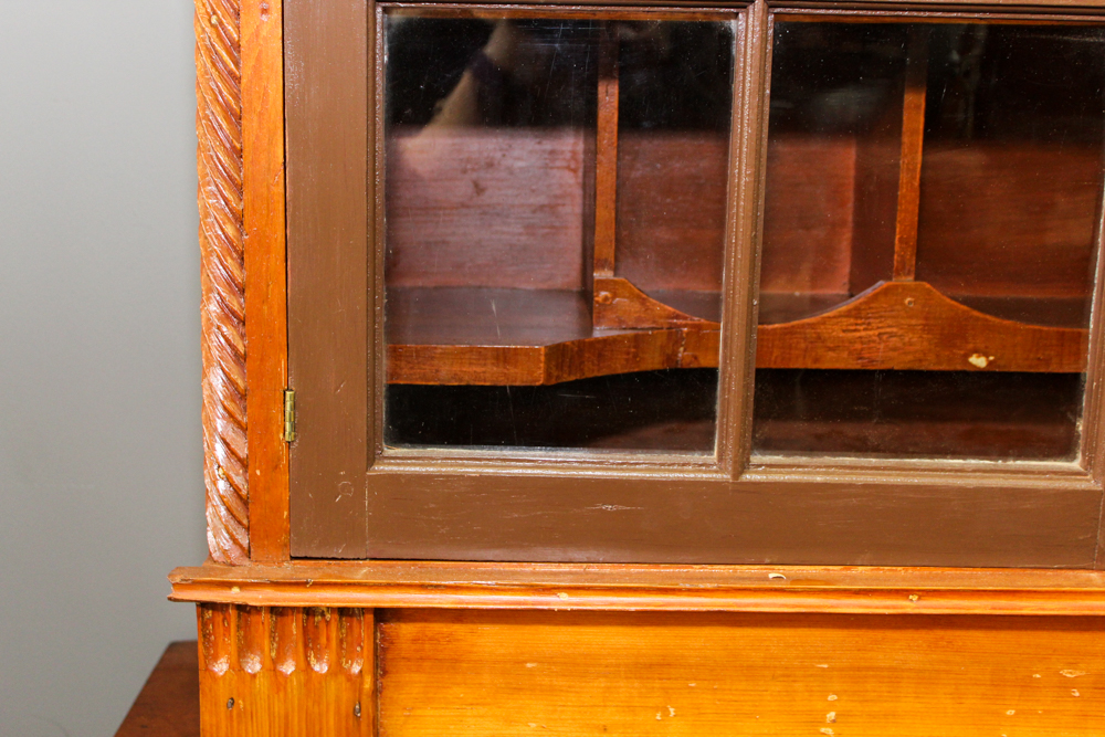 Antique Maple Hutch