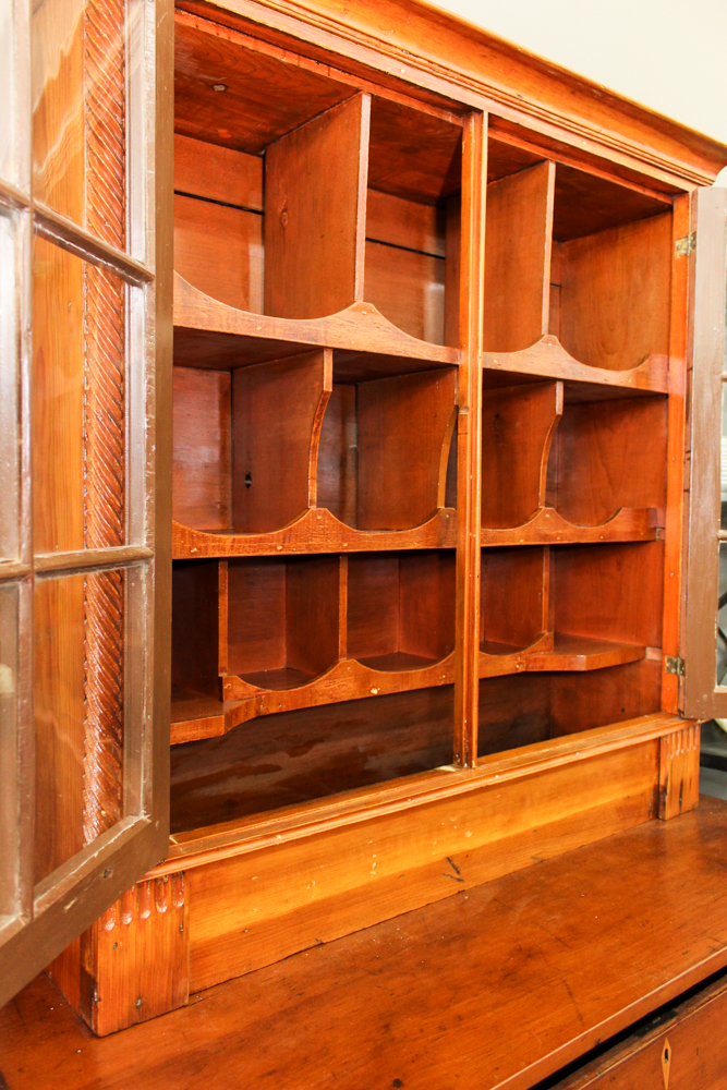 Antique Maple Hutch