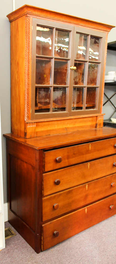 Antique Maple Hutch