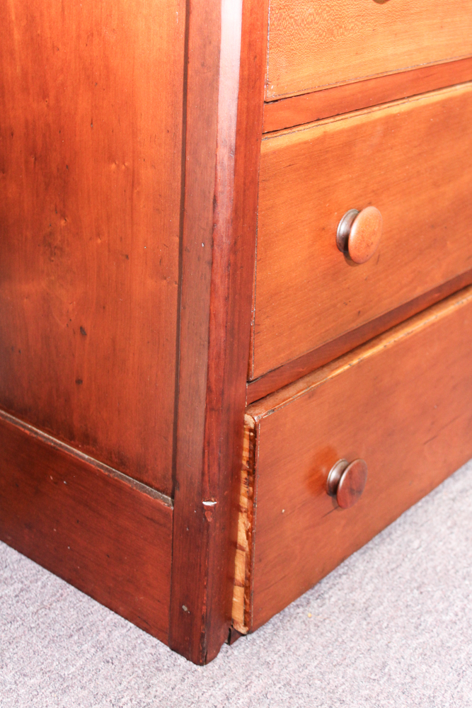Antique Maple Hutch