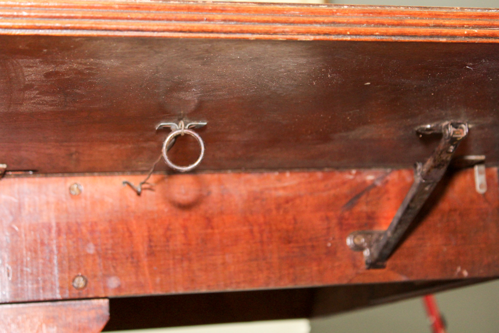 Vintage  Mahogany Drop Leaf Extension Table by Extensole