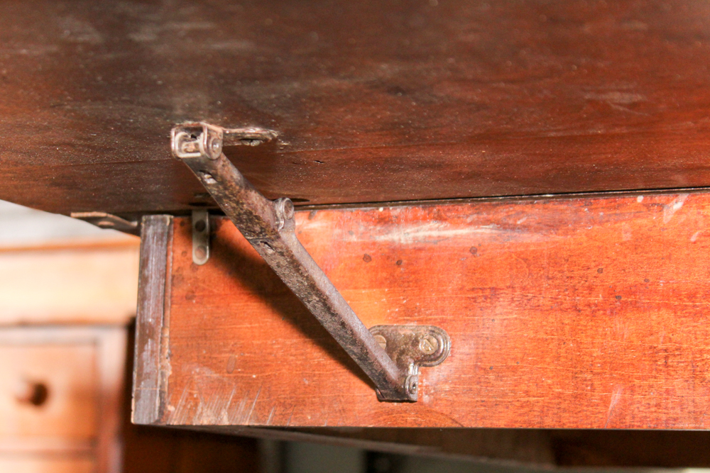 Vintage  Mahogany Drop Leaf Extension Table by Extensole