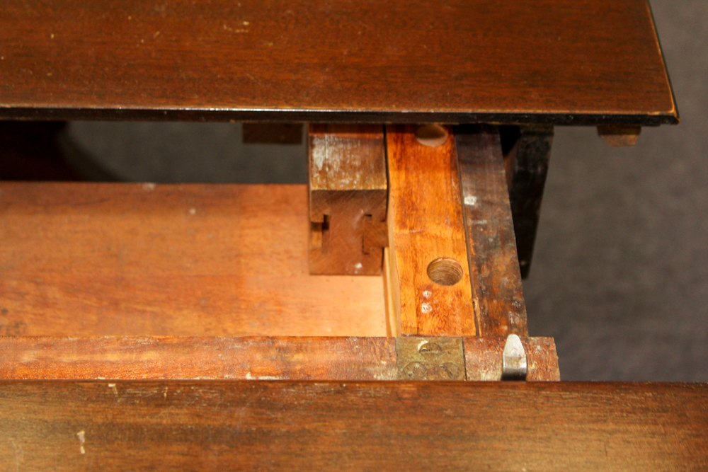 Vintage  Mahogany Drop Leaf Extension Table by Extensole