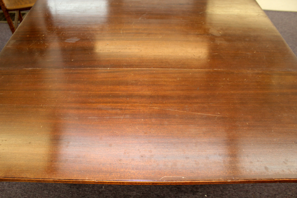 Vintage  Mahogany Drop Leaf Extension Table by Extensole