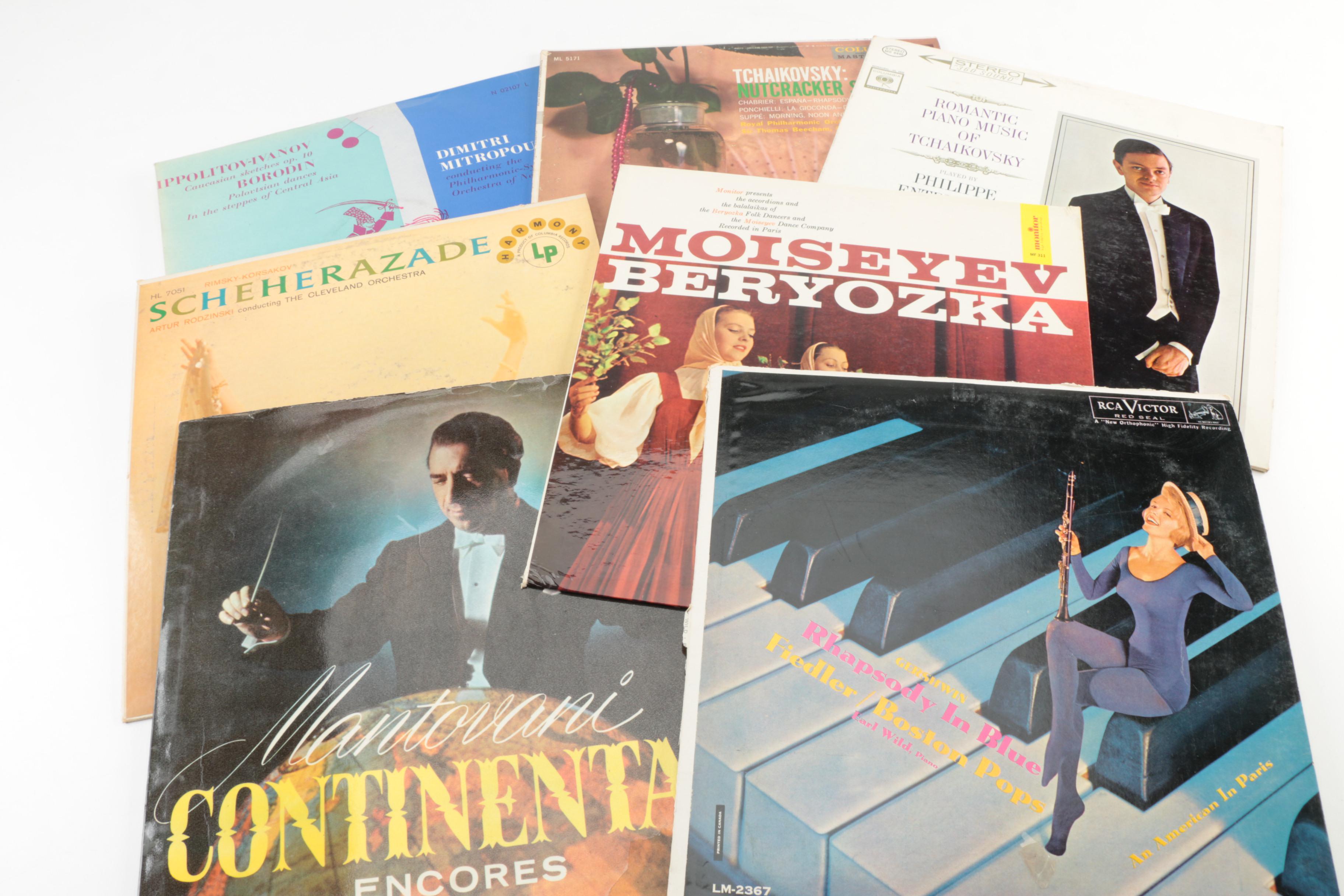 Vintage Classical and Children's LPs including Disney, Sesame Street