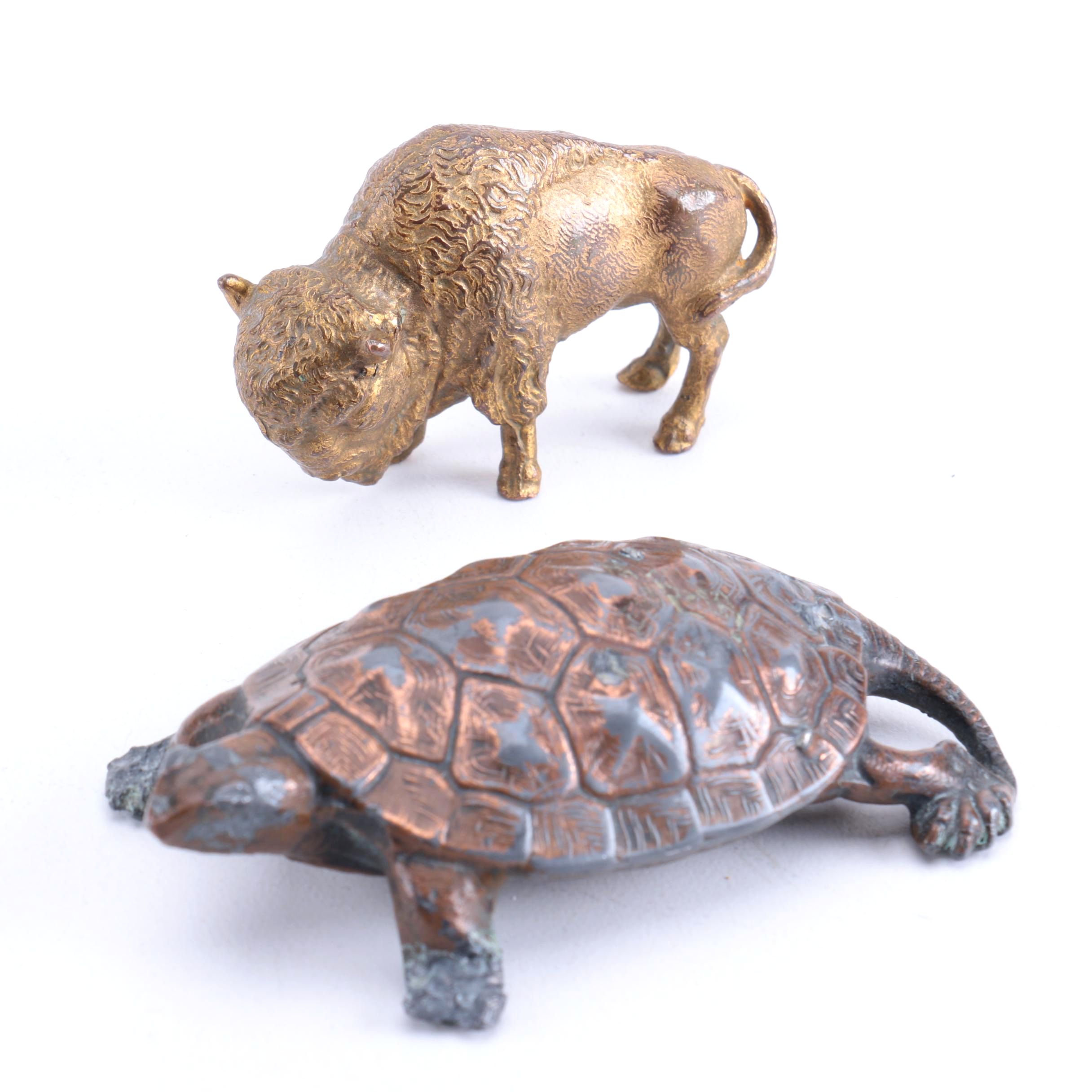 Miniature Metal Animal Figurines