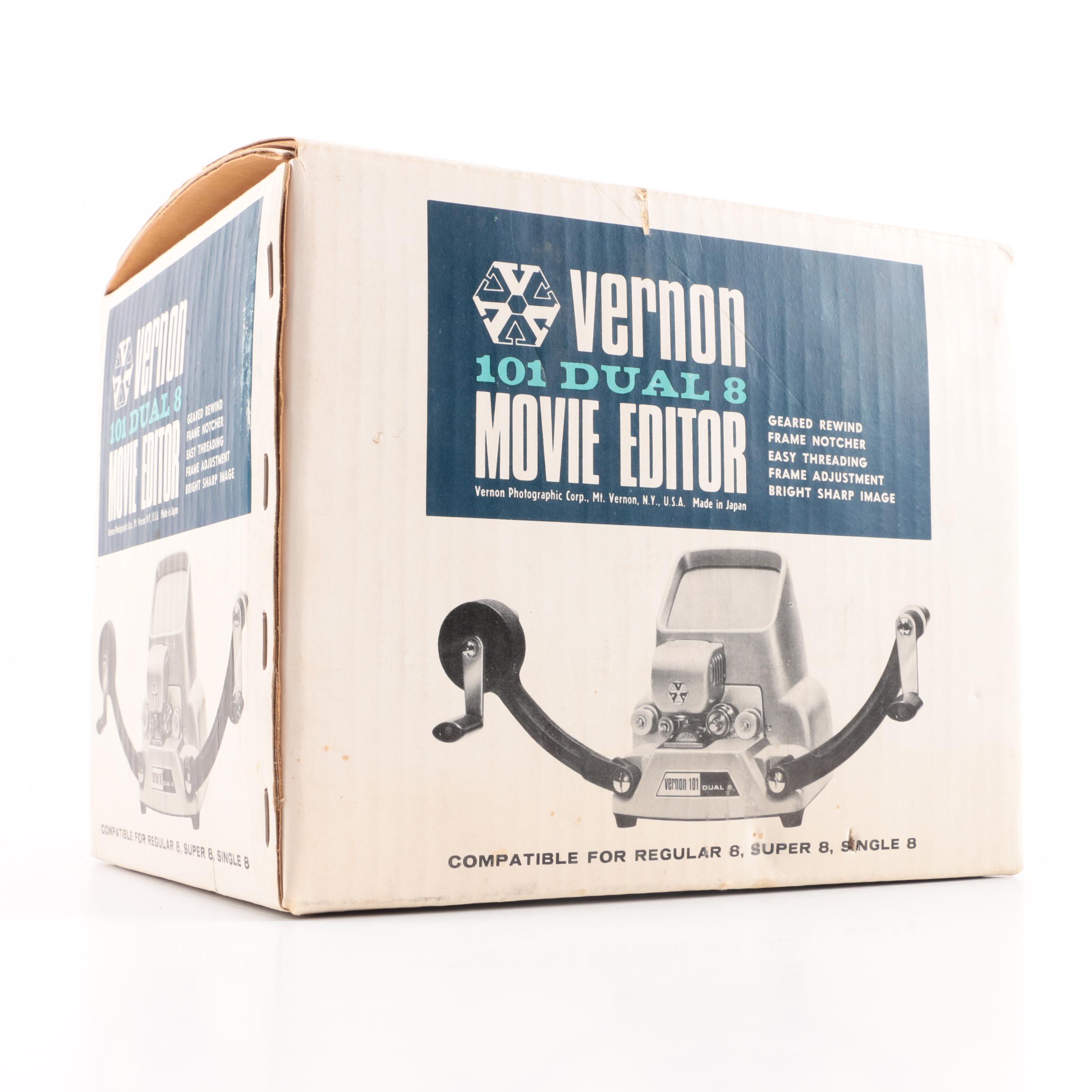 Vintage Vernon 101 Dual 8 Movie Editor