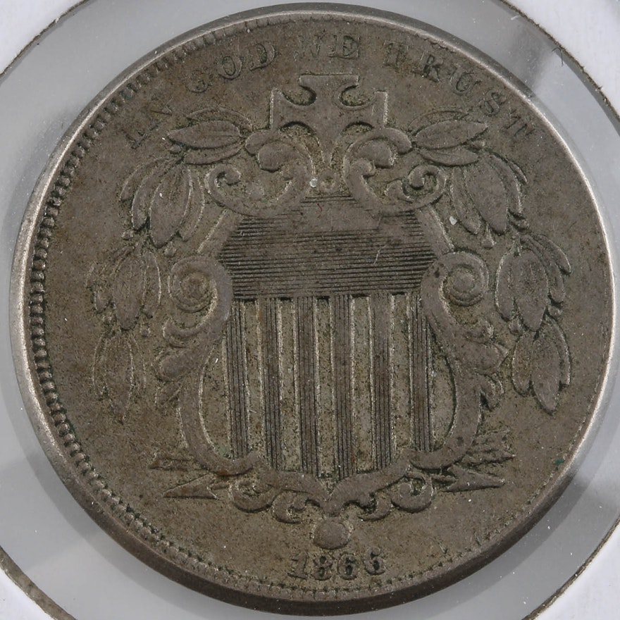 1866 Shield Nickel