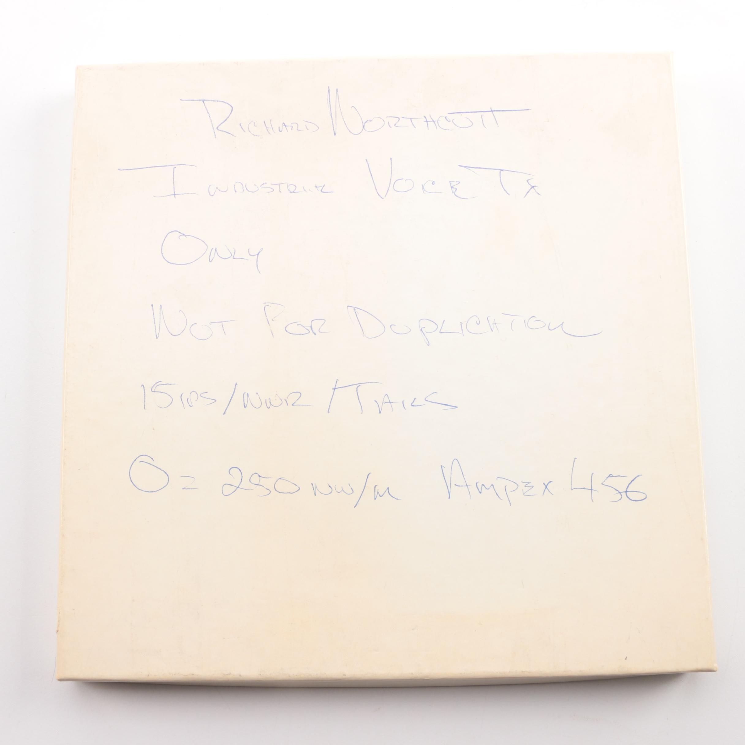 Tape Recordings by Richard Northcutt