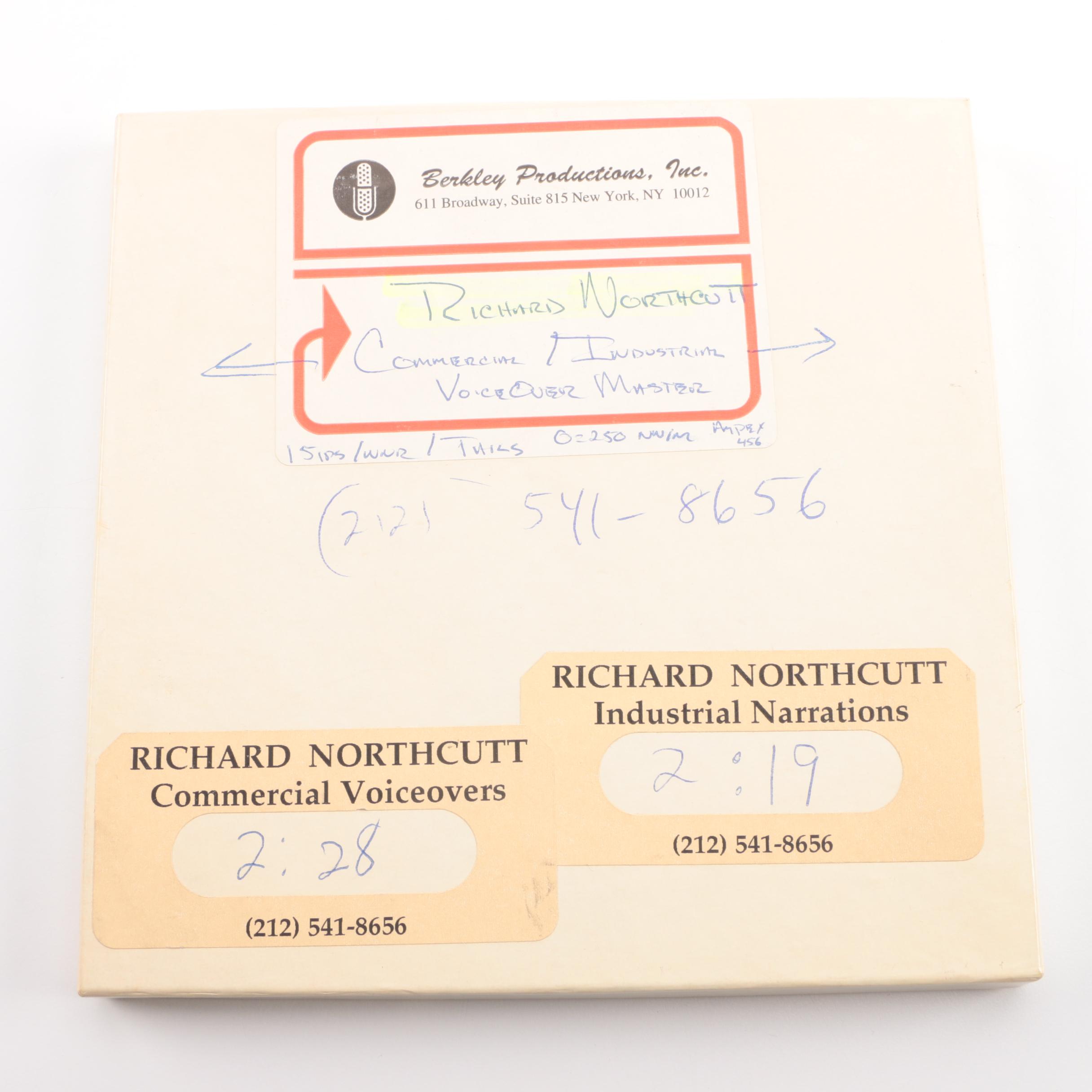 Tape Recordings by Richard Northcutt