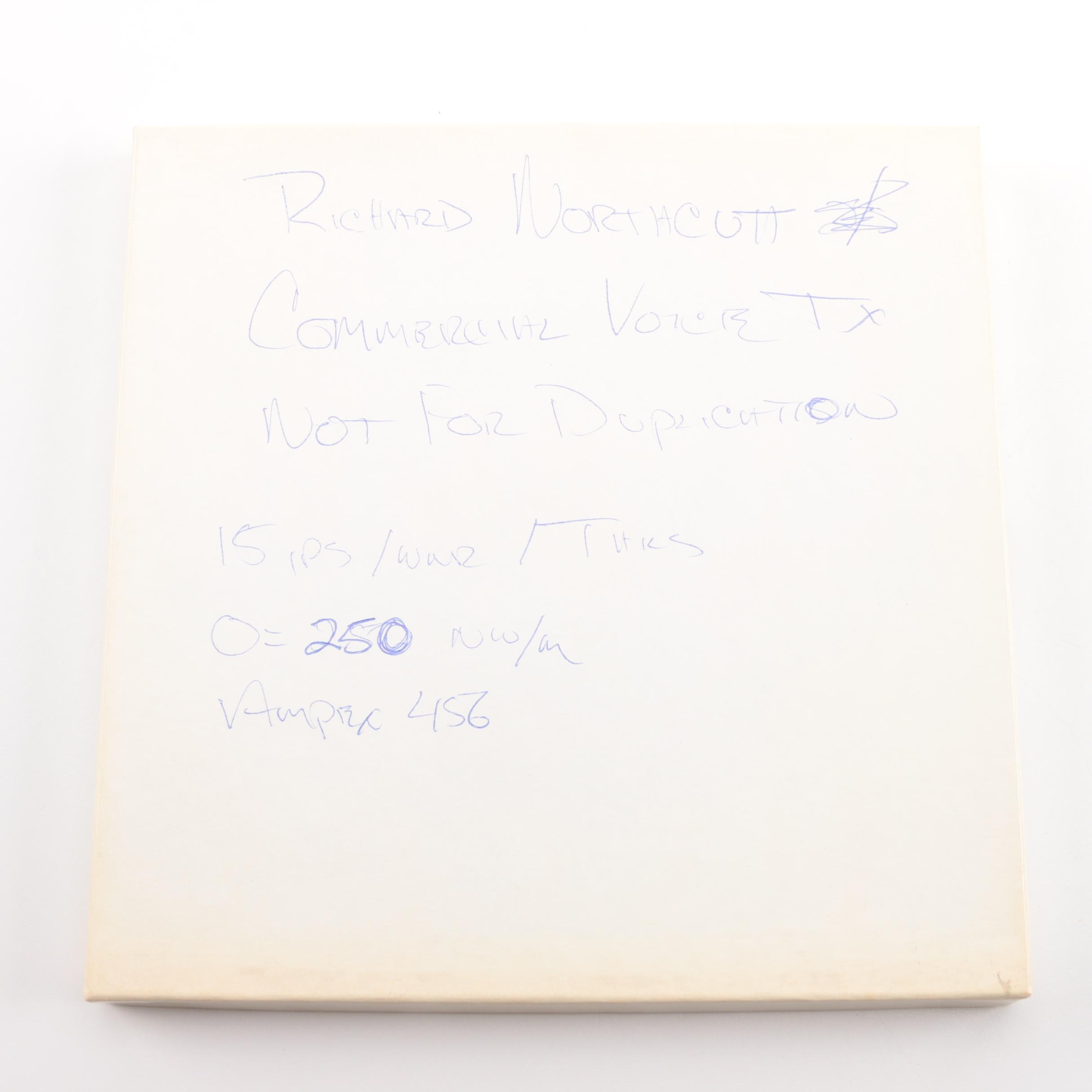 Tape Recordings by Richard Northcutt