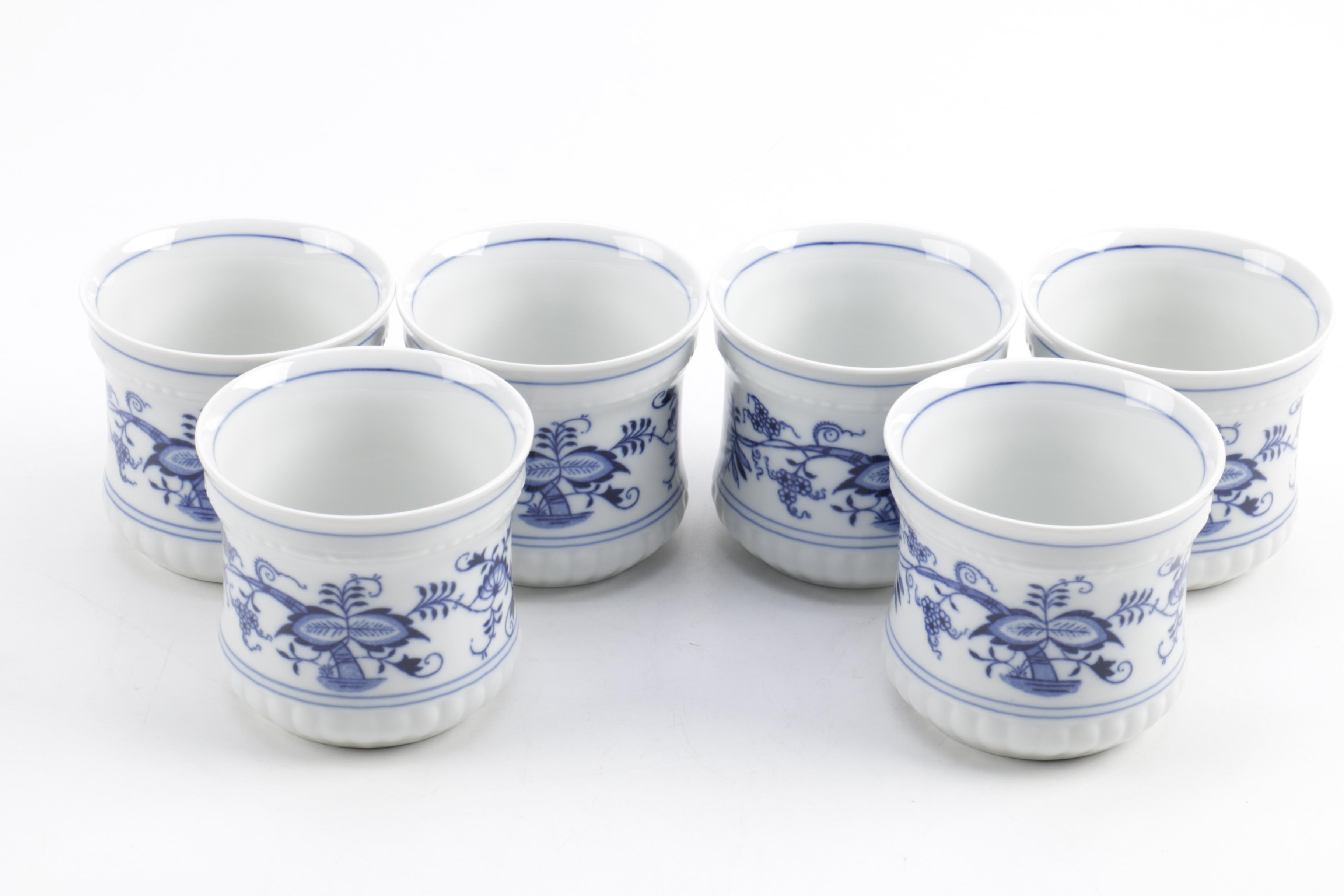 Vintage Duchcov and Thun "Blue Onion" Porcelain Tableware