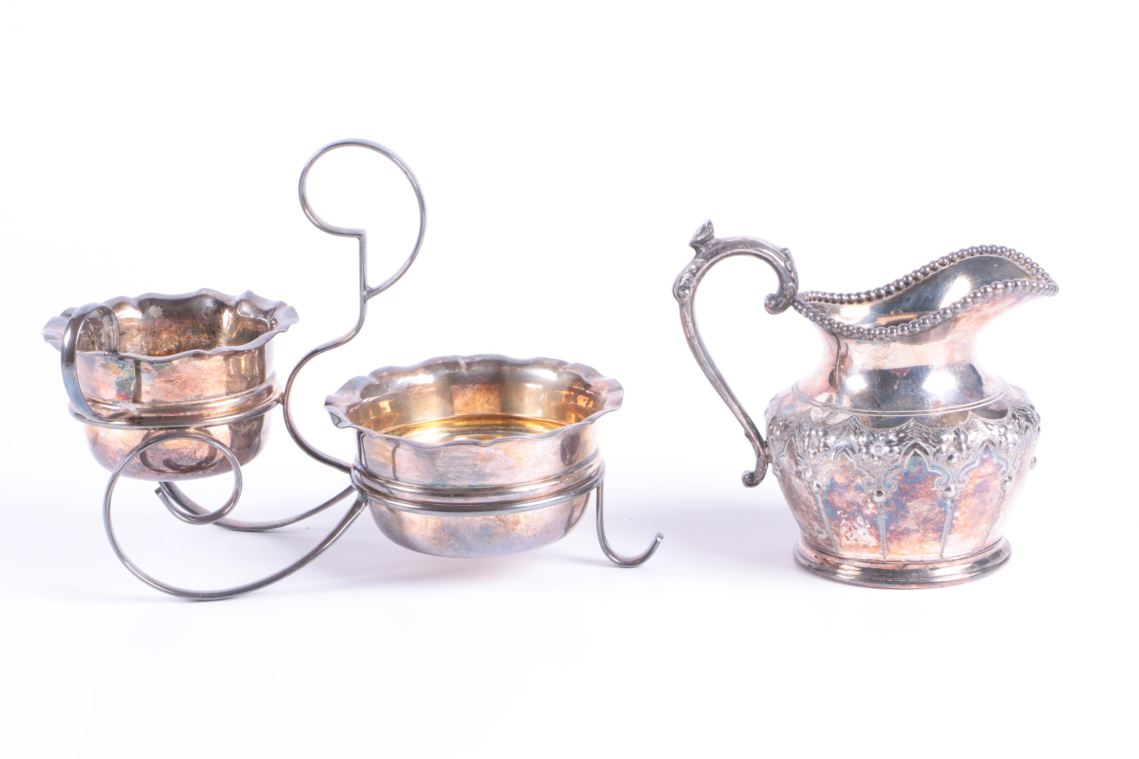 Vintage and Antique Yeoman Plate, F.B. Rogers and Other Silver Plate Tableware