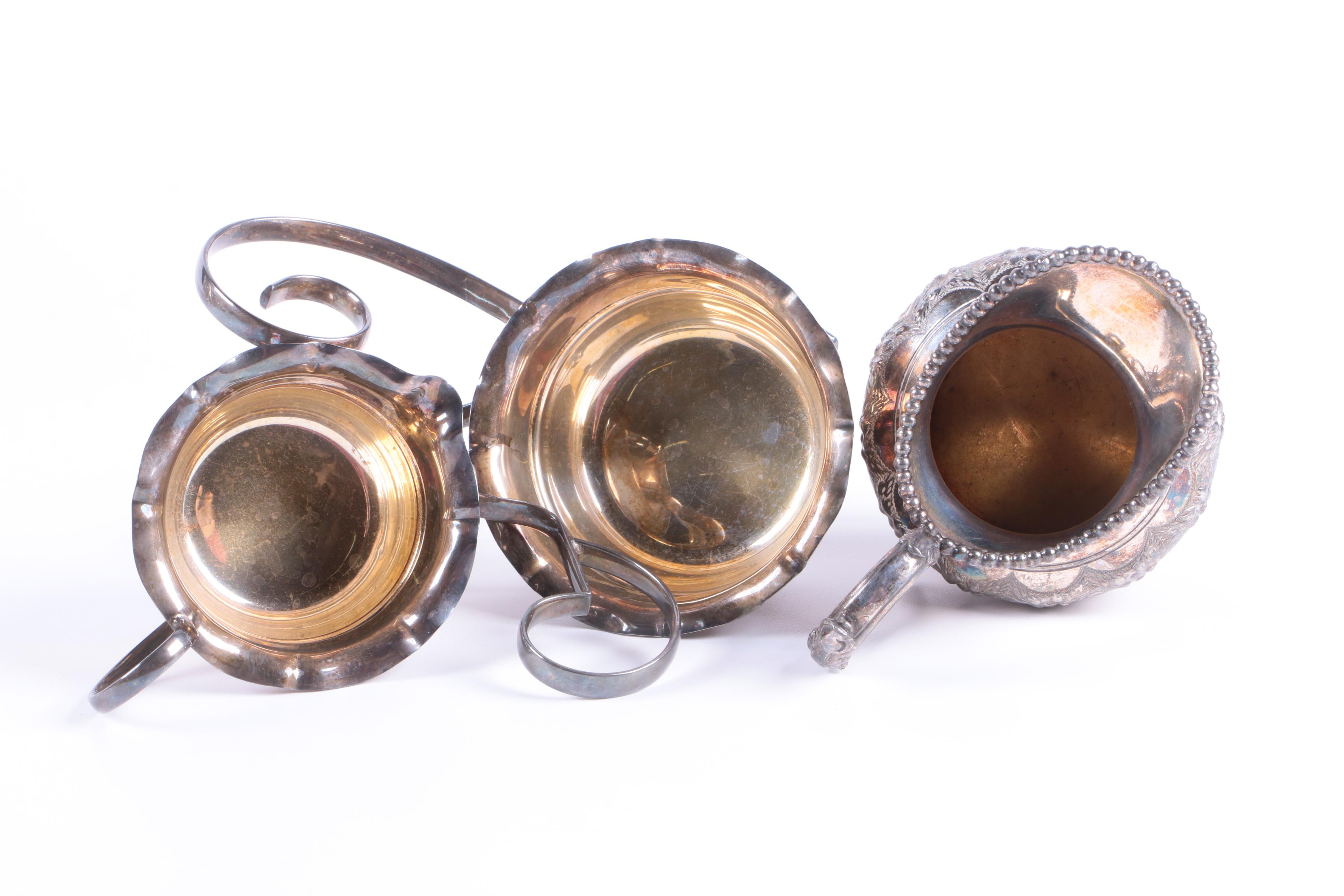 Vintage and Antique Yeoman Plate, F.B. Rogers and Other Silver Plate Tableware