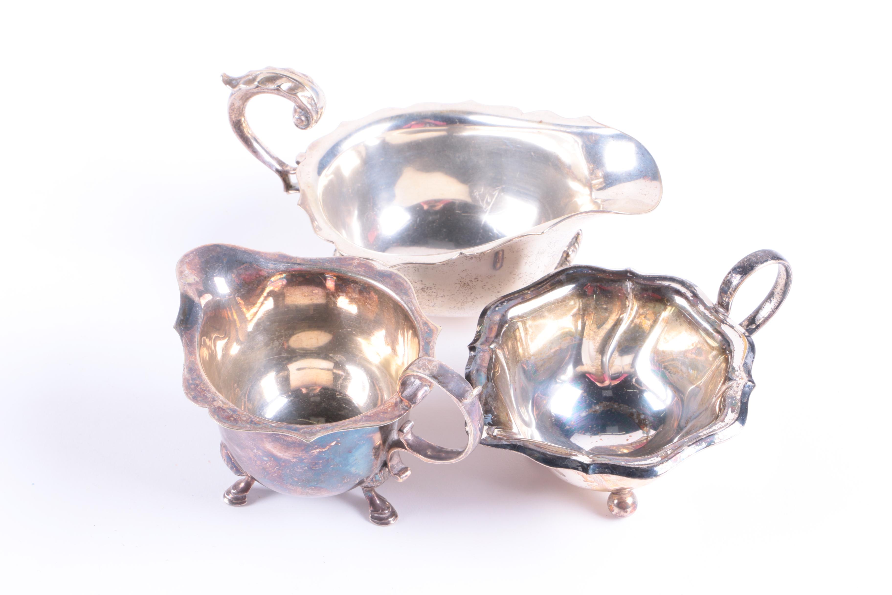 Vintage and Antique Yeoman Plate, F.B. Rogers and Other Silver Plate Tableware